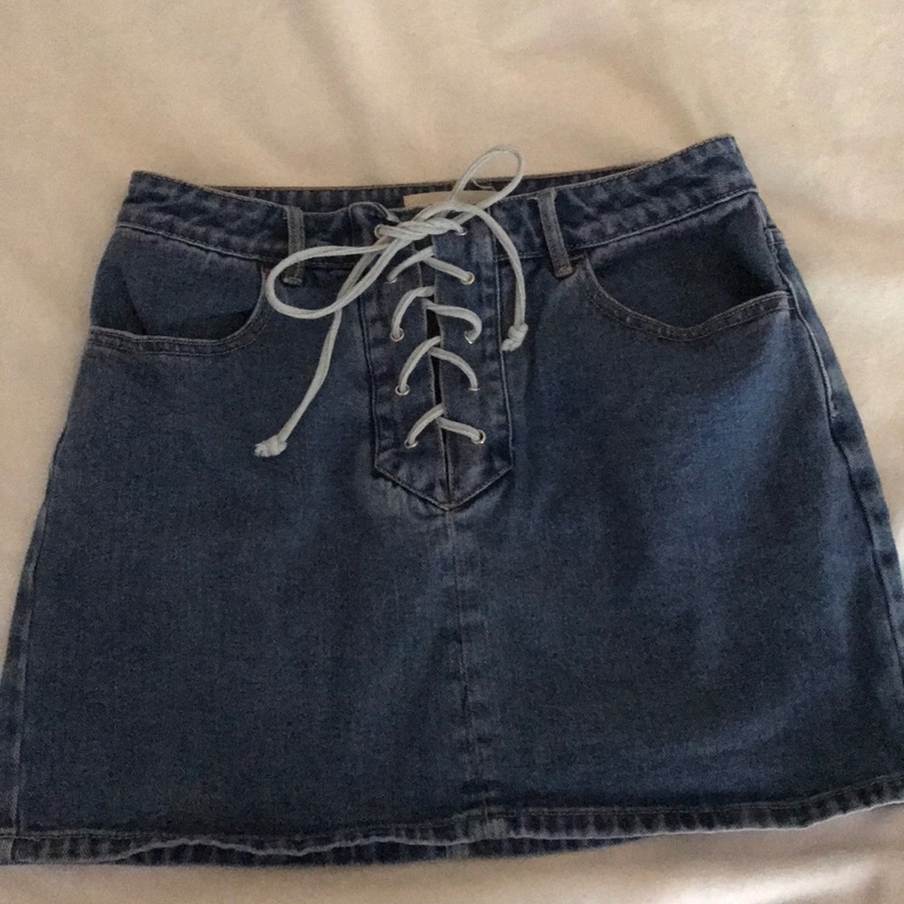 Denim skirt